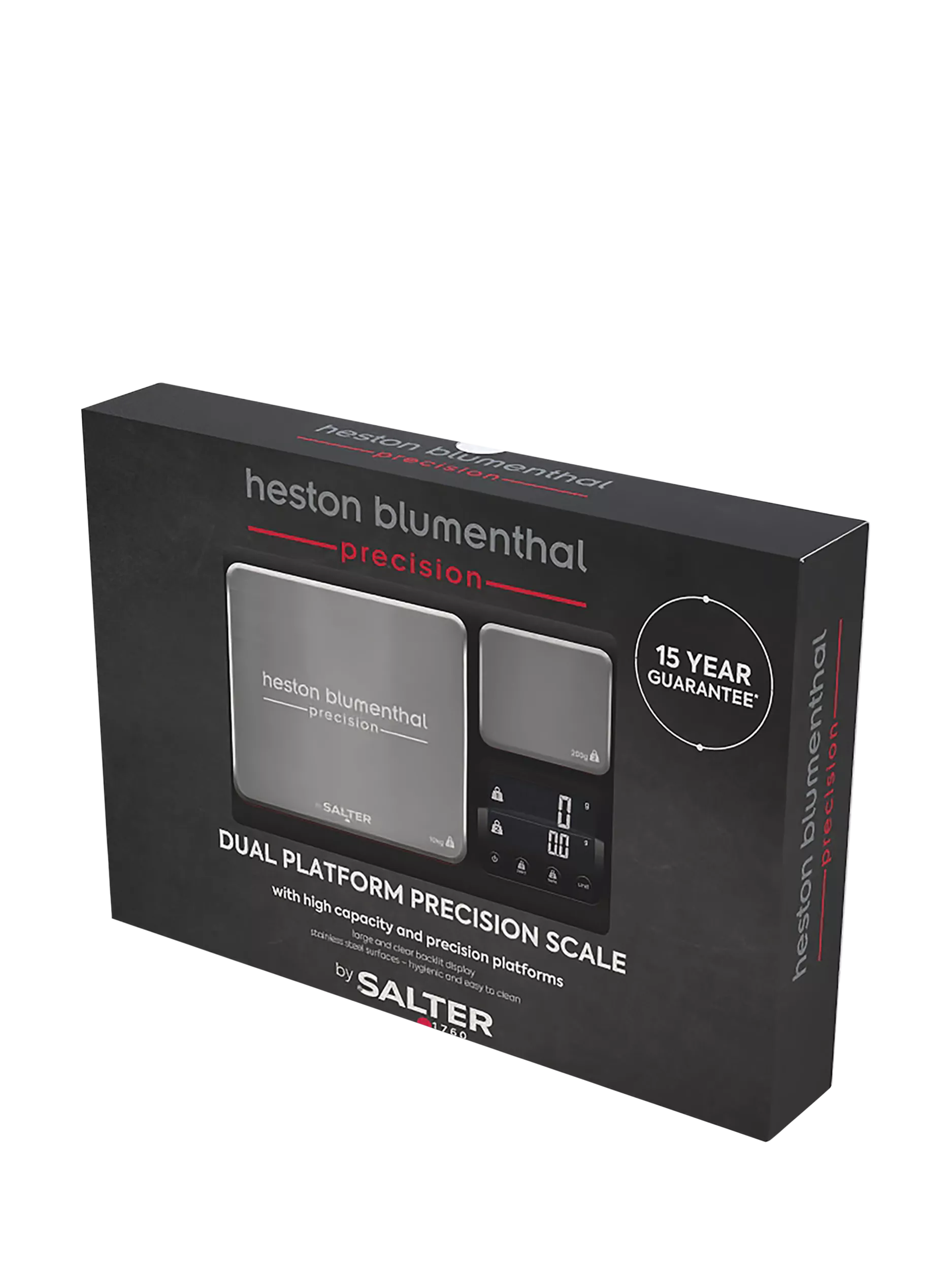Salter Heston Blumenthal dual precision digital scale 10kg, imported from the UK