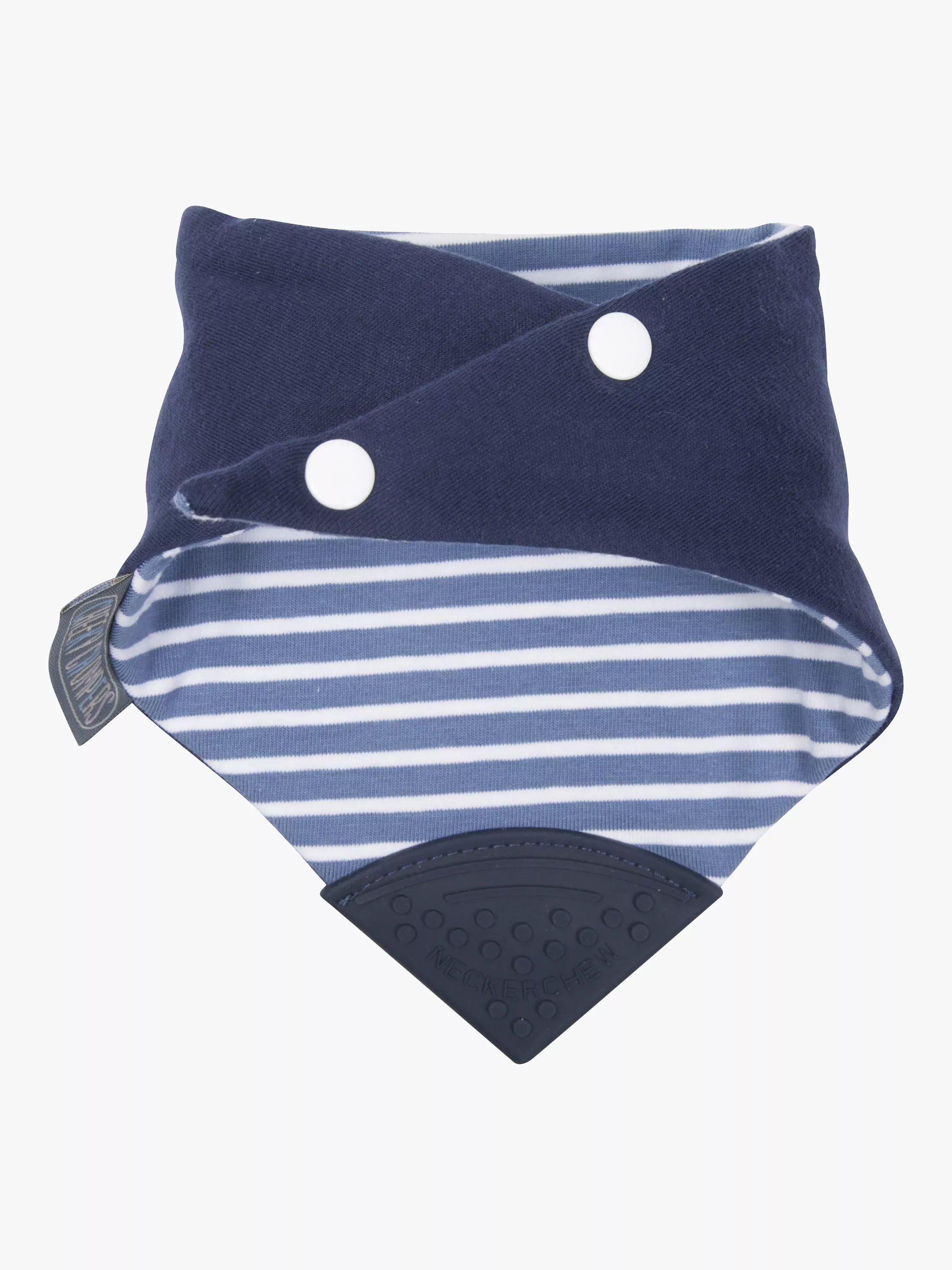 Cheeky Chompers teething dribble bib Preppy Stripes - British product