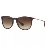 Ray-Ban Erica sunglasses brown gradient marbled havana - British product