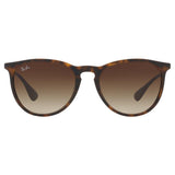 Ray-Ban Erica sunglasses brown gradient marbled havana - British product