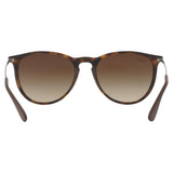 Ray-Ban Erica sunglasses brown gradient marbled havana - British product