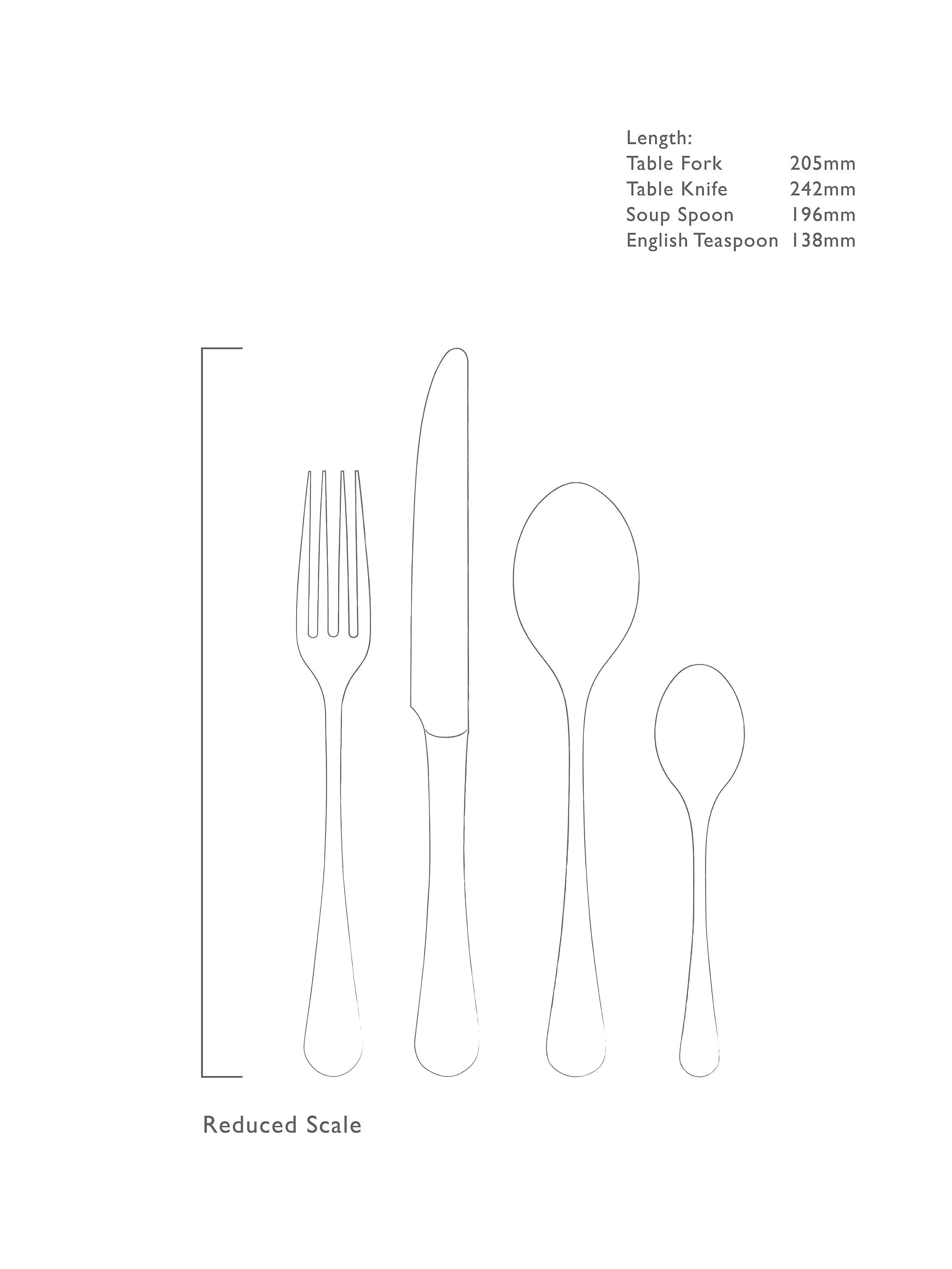 Robert Welch Radford 24-piece stainless steel cutlery set, UK version