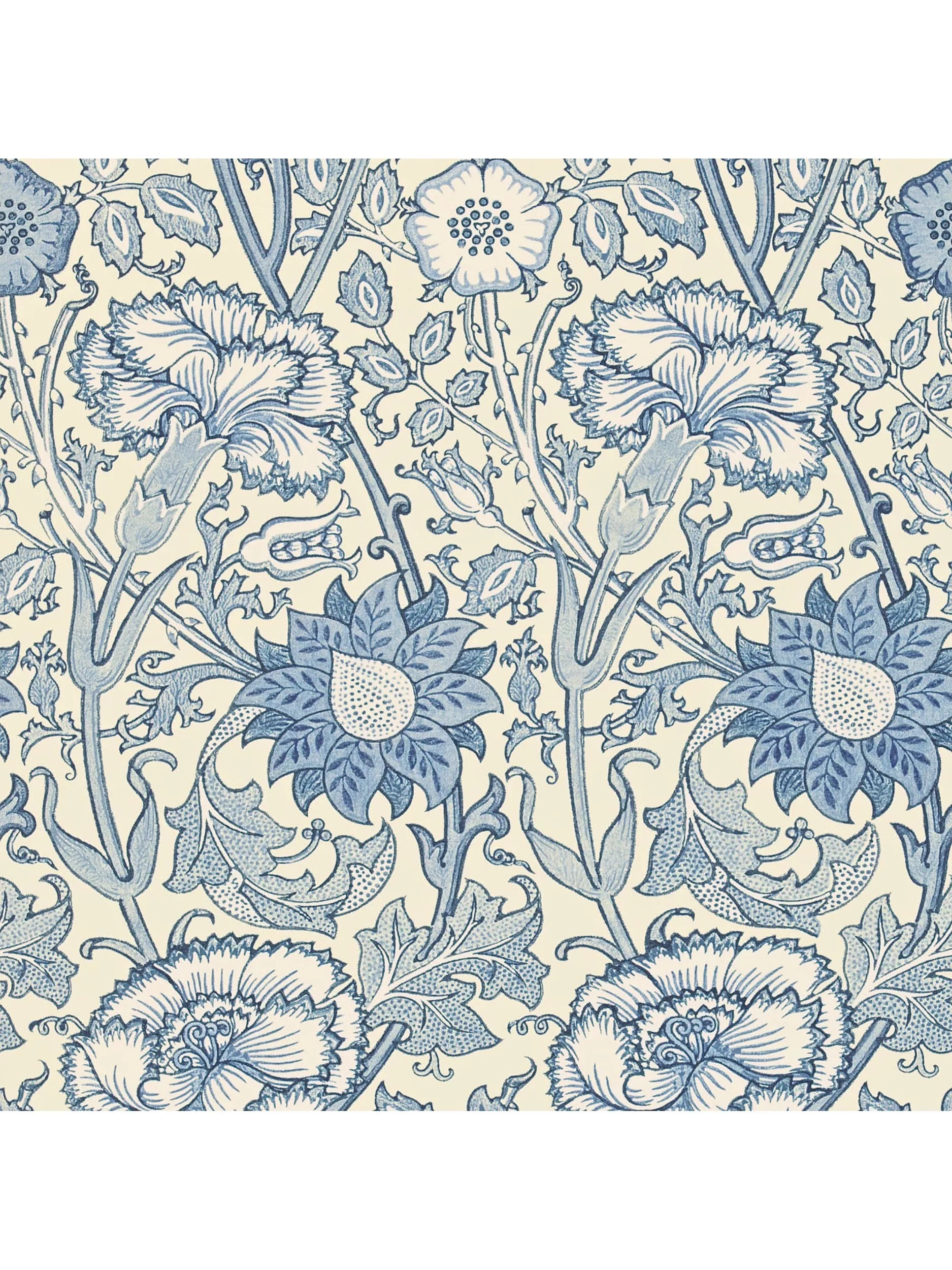 Morris & Co. Pink and Rose wallpaper 10m 52cm - British product