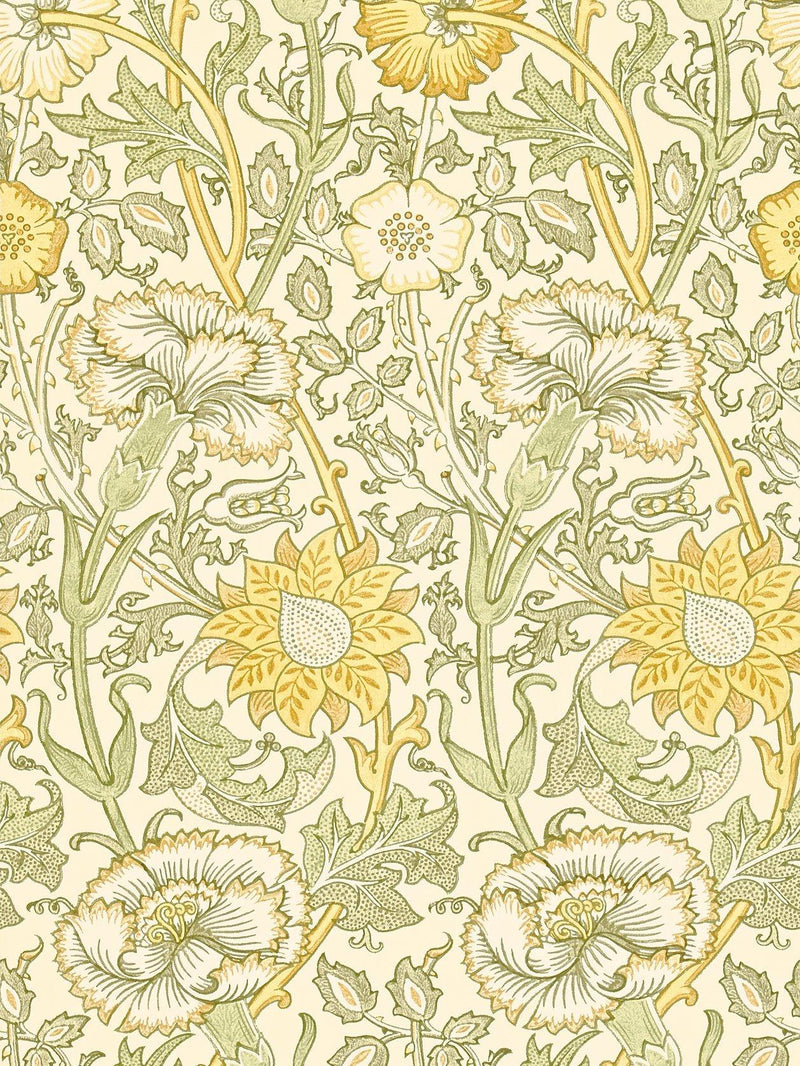 Morris & Co. Pink and Rose wallpaper 10m 52cm - British product
