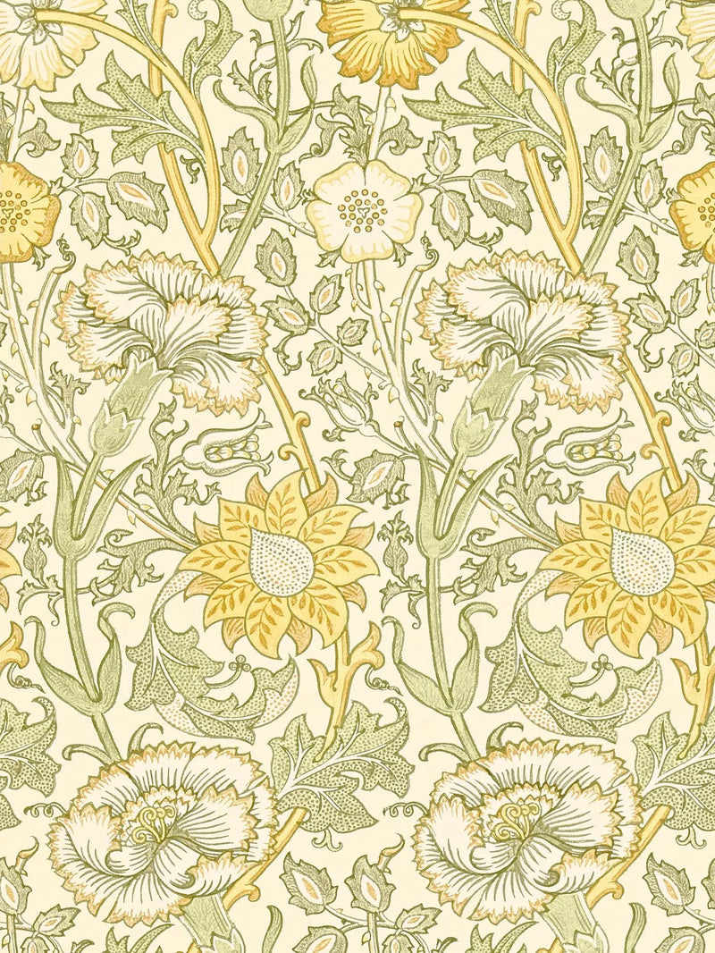 Morris & Co. Pink and Rose Wallpaper 10m x 52cm