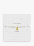 Estella Bartlett adjustable beaded star bracelet in silver and gold - British product