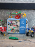 Apples to Pears mini mechanic build kit in tin, UK version