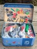 Apples to Pears mini mechanic build kit in tin, UK version
