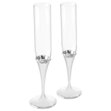 Vera Wang Infinity toasting flutes 26cm, imported from the UK