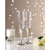 Vera Wang Infinity toasting flutes 26cm, imported from the UK
