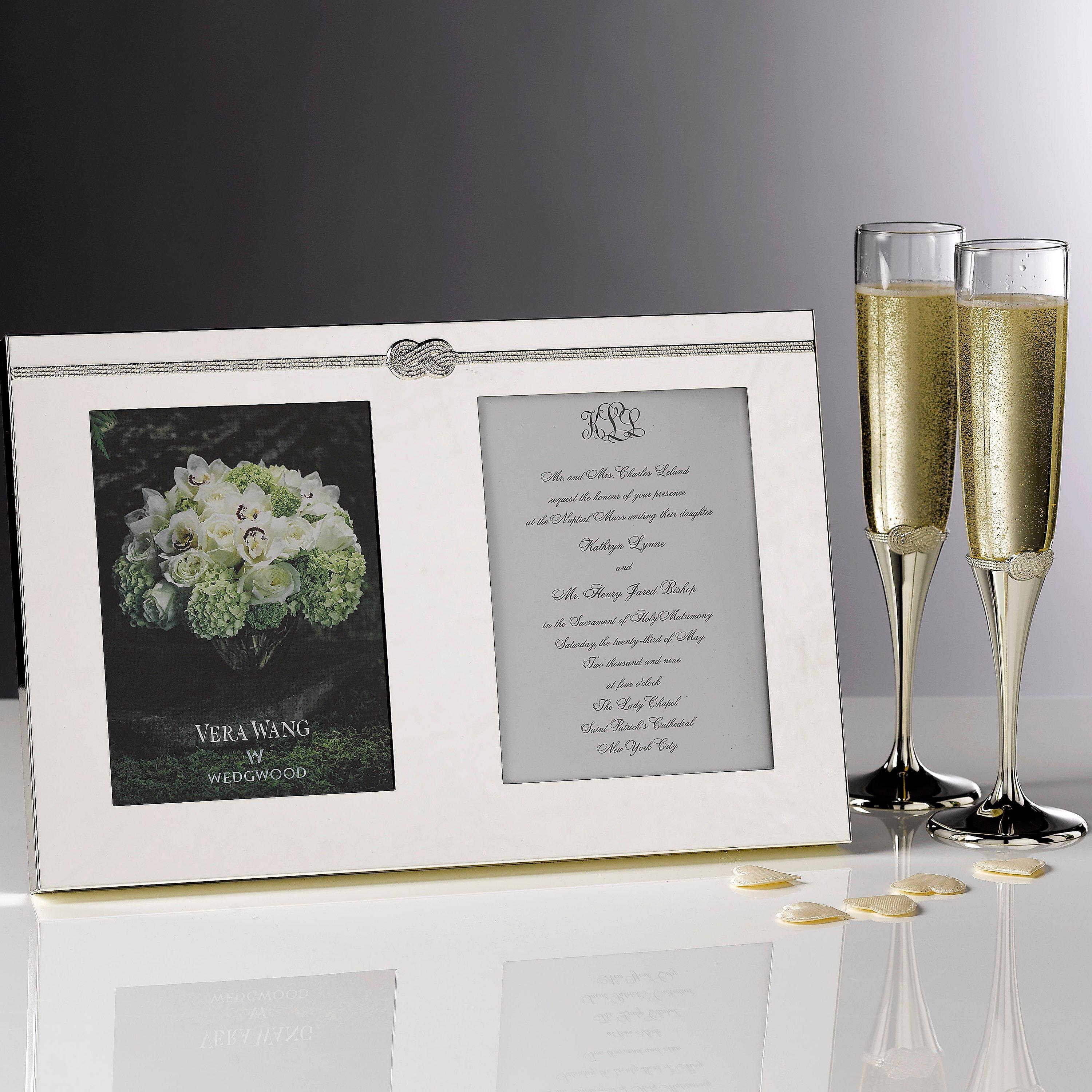 Vera Wang Infinity toasting flutes 26cm, imported from the UK