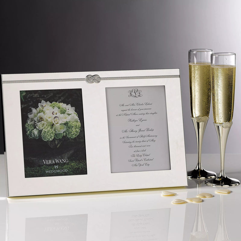 Vera Wang Infinity toasting flutes 26cm, imported from the UK
