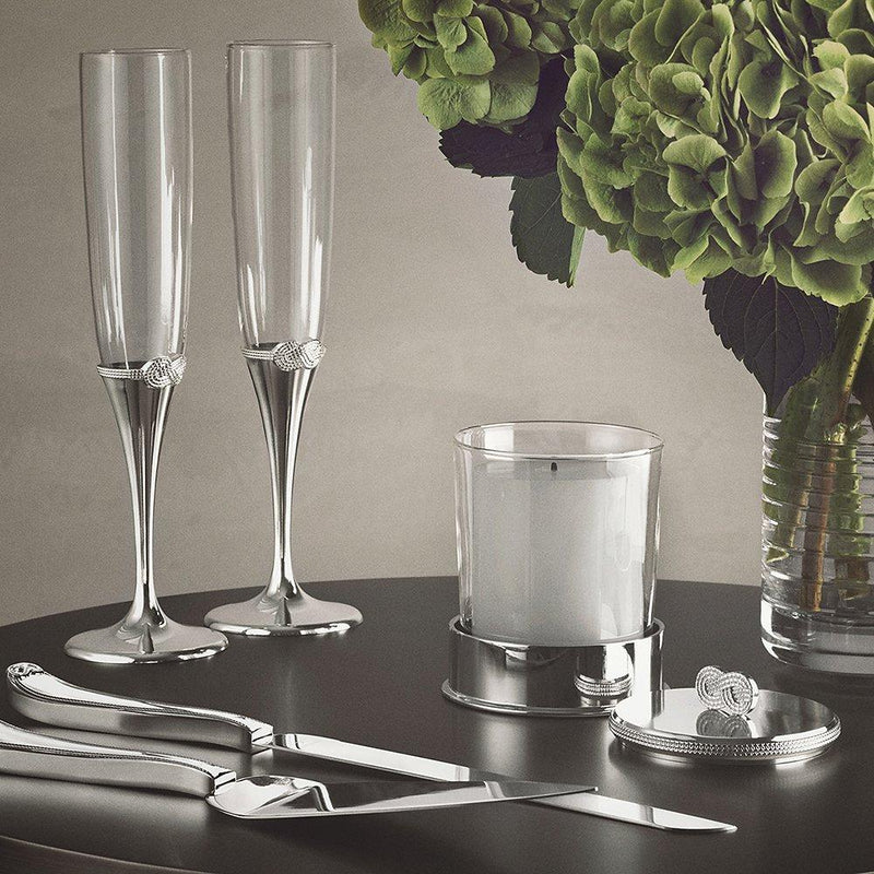 Vera Wang Infinity toasting flutes 26cm, imported from the UK