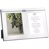Vera Wang double photo frame silver H23xW35cm - British product
