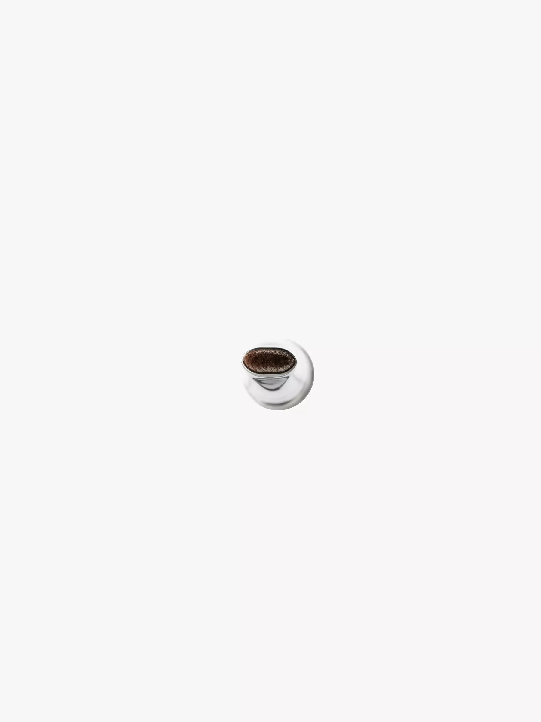 MAC 316 lip brush with tapered tip and metal cover, imported from the UK
