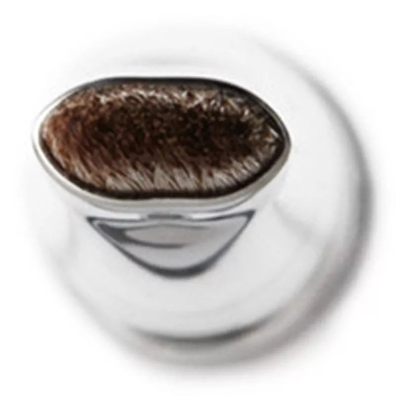 MAC 316 lip brush with tapered tip and metal cover, imported from the UK