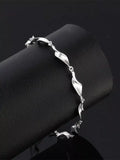 Nina B Swirls bracelet 20cm - British product