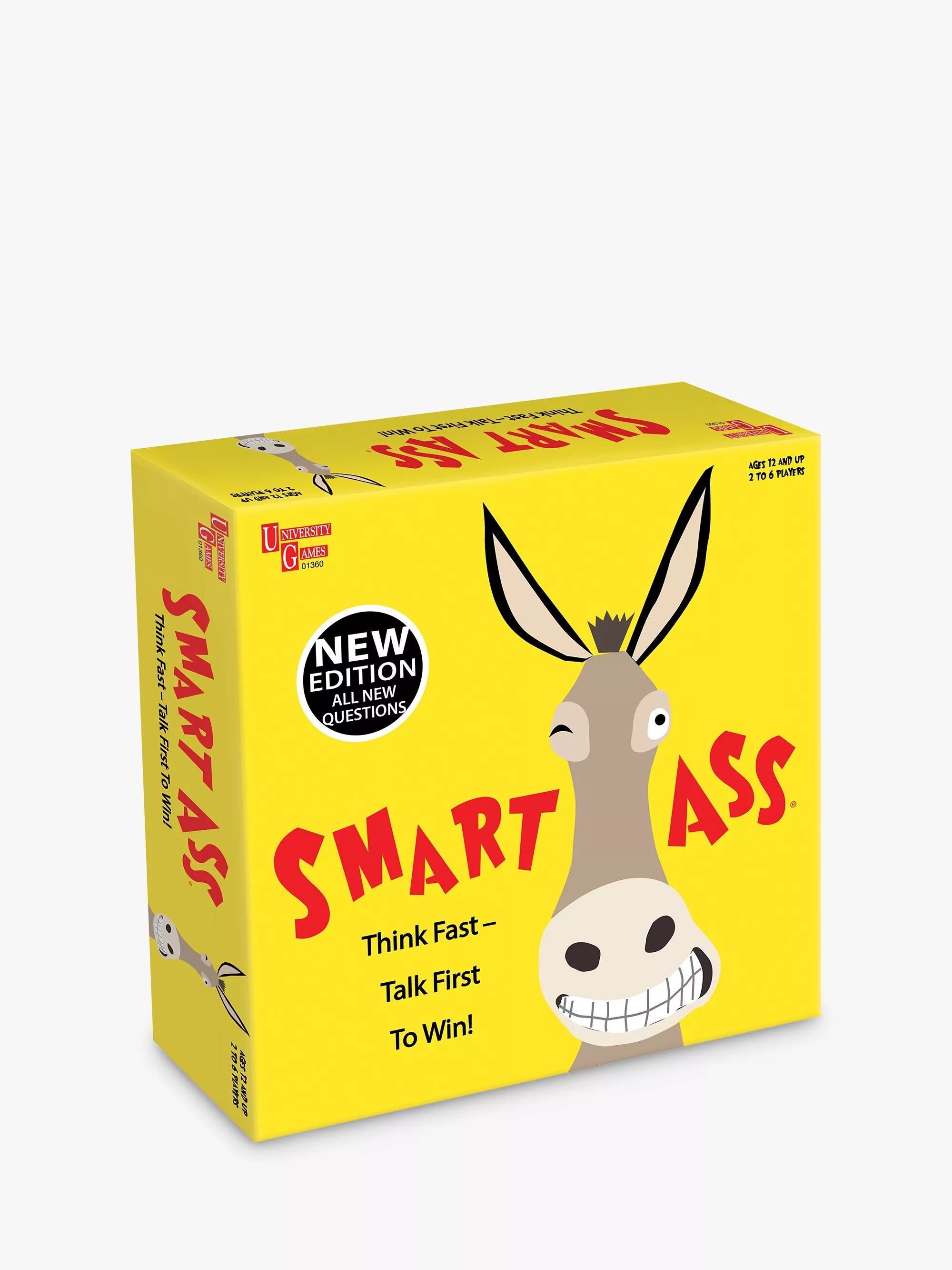 University Games Smart Ass board game 27cm (British brand)