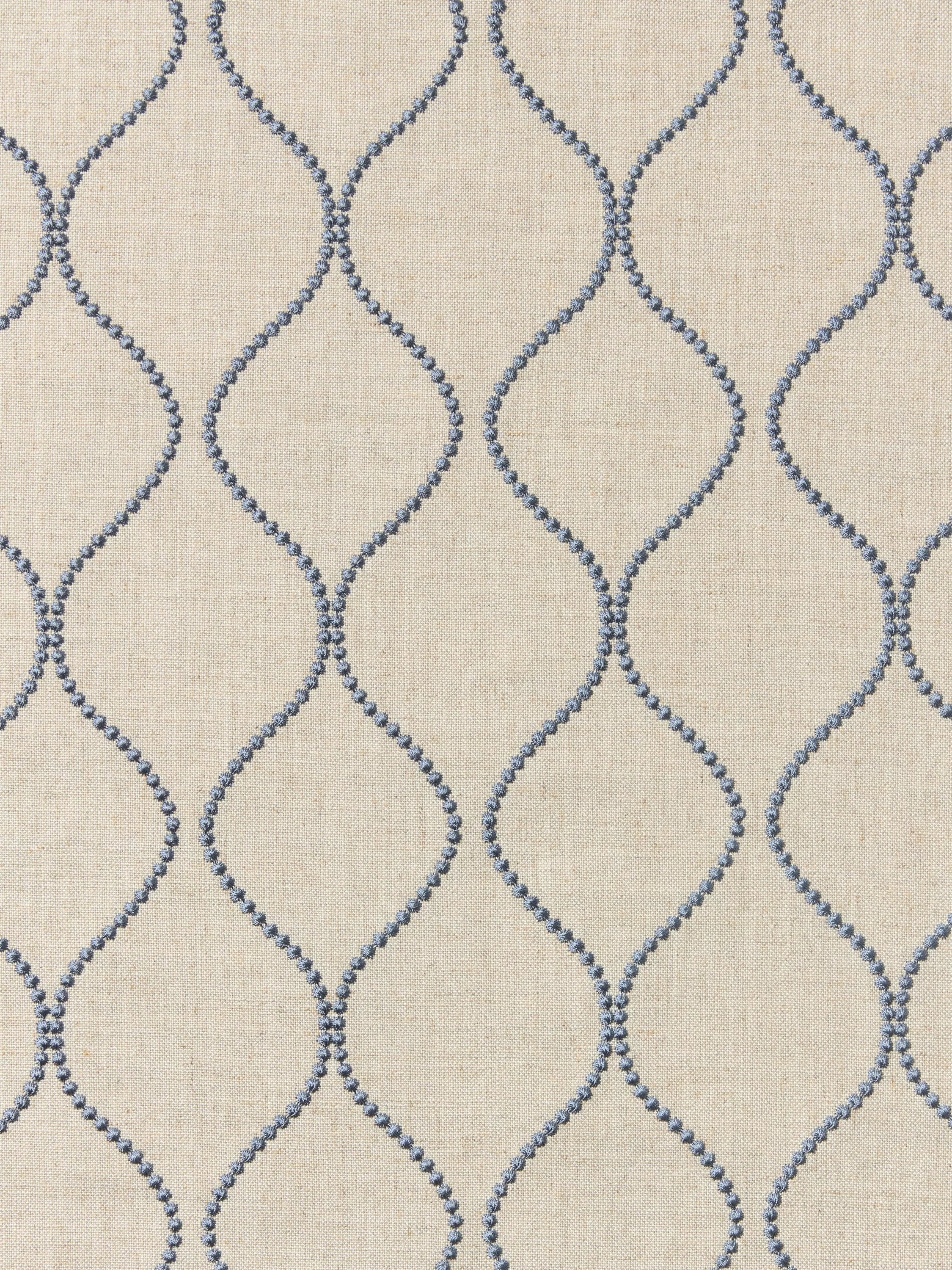 John Lewis Ellewood Knot made to measure curtains in denim (British brand)
