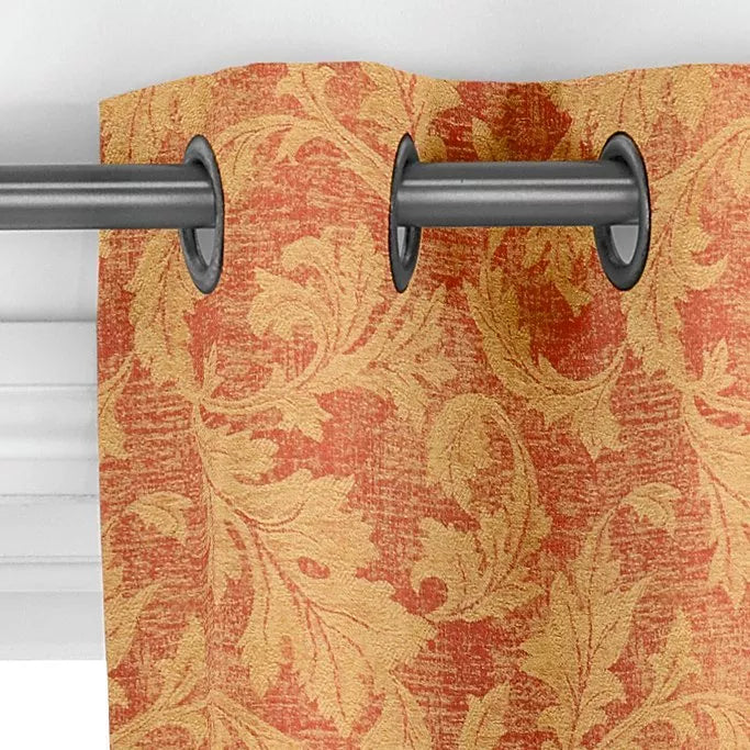 John Lewis Romance red made-to-measure curtain fabric (British brand)