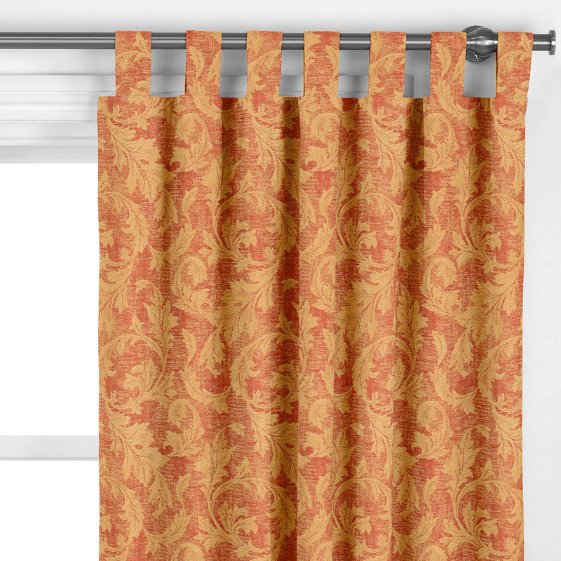 John Lewis Romance red made-to-measure curtain fabric (British brand)