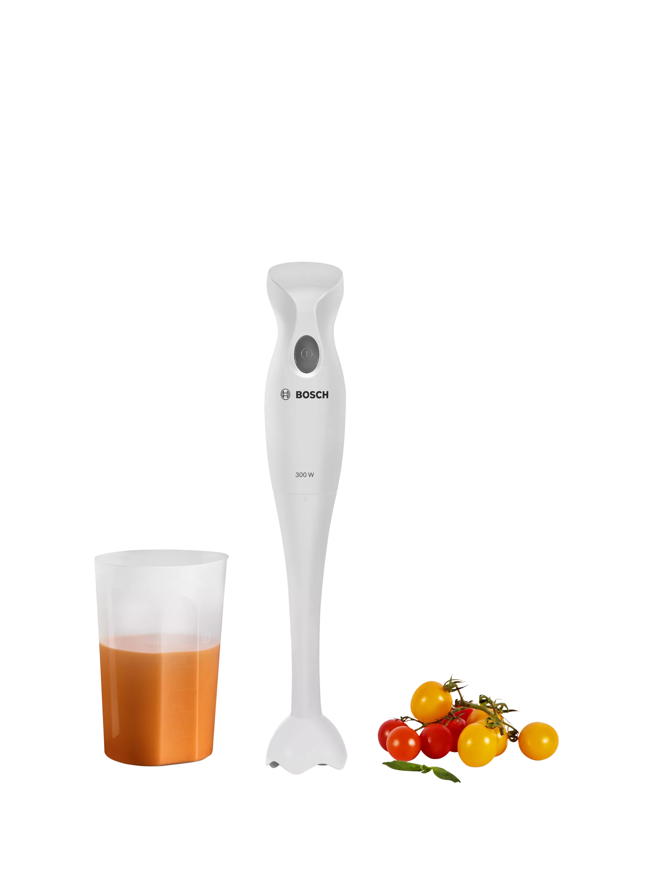 Bosch hand blender white 300W 700ml beaker, imported from the UK