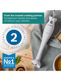 Bosch hand blender white 300W 700ml beaker, imported from the UK