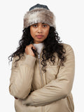 Barts faux fur cable bandhat, one size, UK version