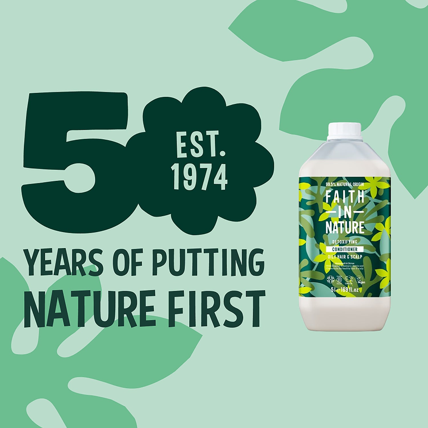 Faith In Nature Seaweed Conditioner 5L, UK version