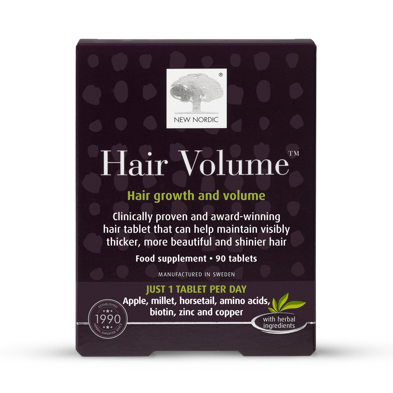 New Nordic Hair Volume 90 Tablets, imported from the UK