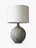 John Lewis large ebony ceramic table lamp (British brand)
