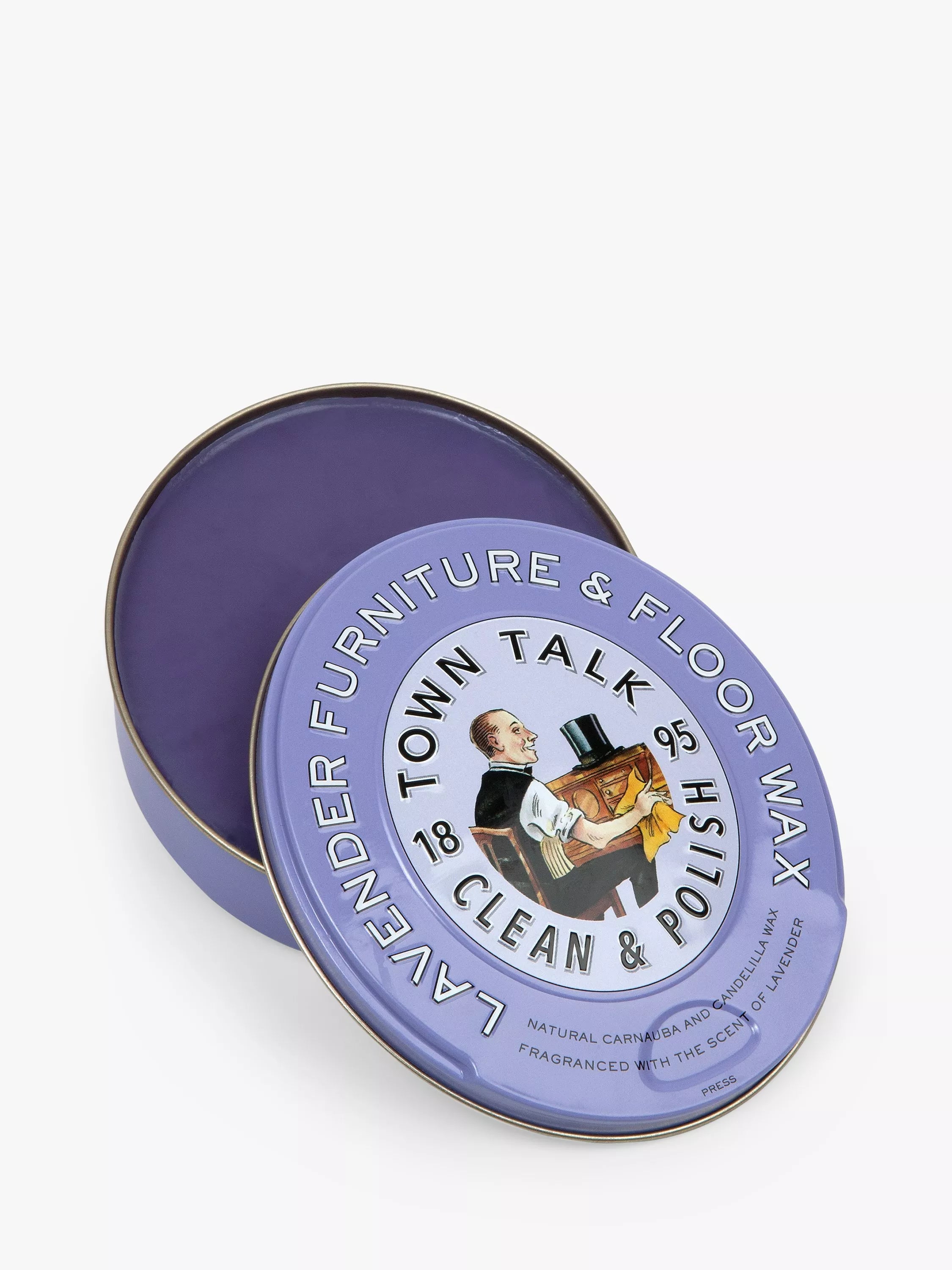Town Talk lavender furniture wax 145g, UK version