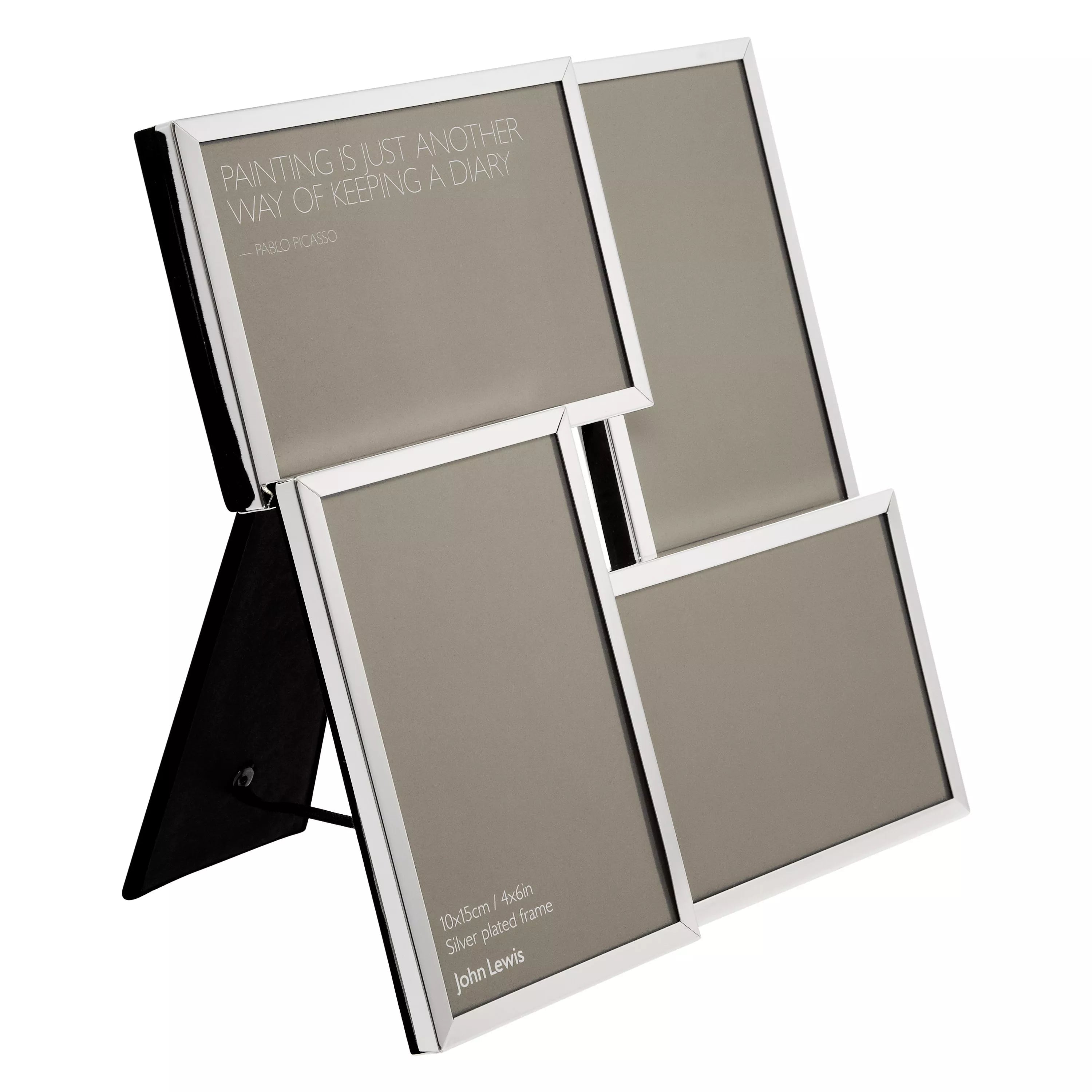 John Lewis multi-aperture photo frame for four 4x6 photos, UK version