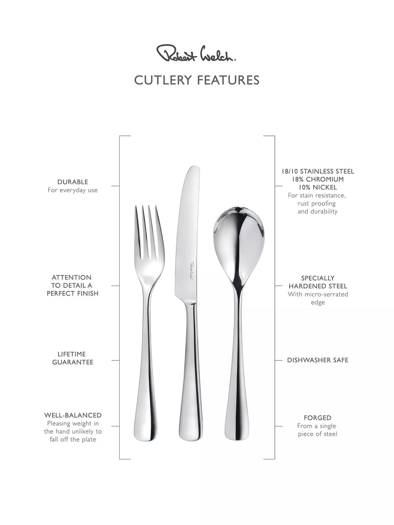 Robert Welch Malvern table fork 20.8cm, imported from the UK