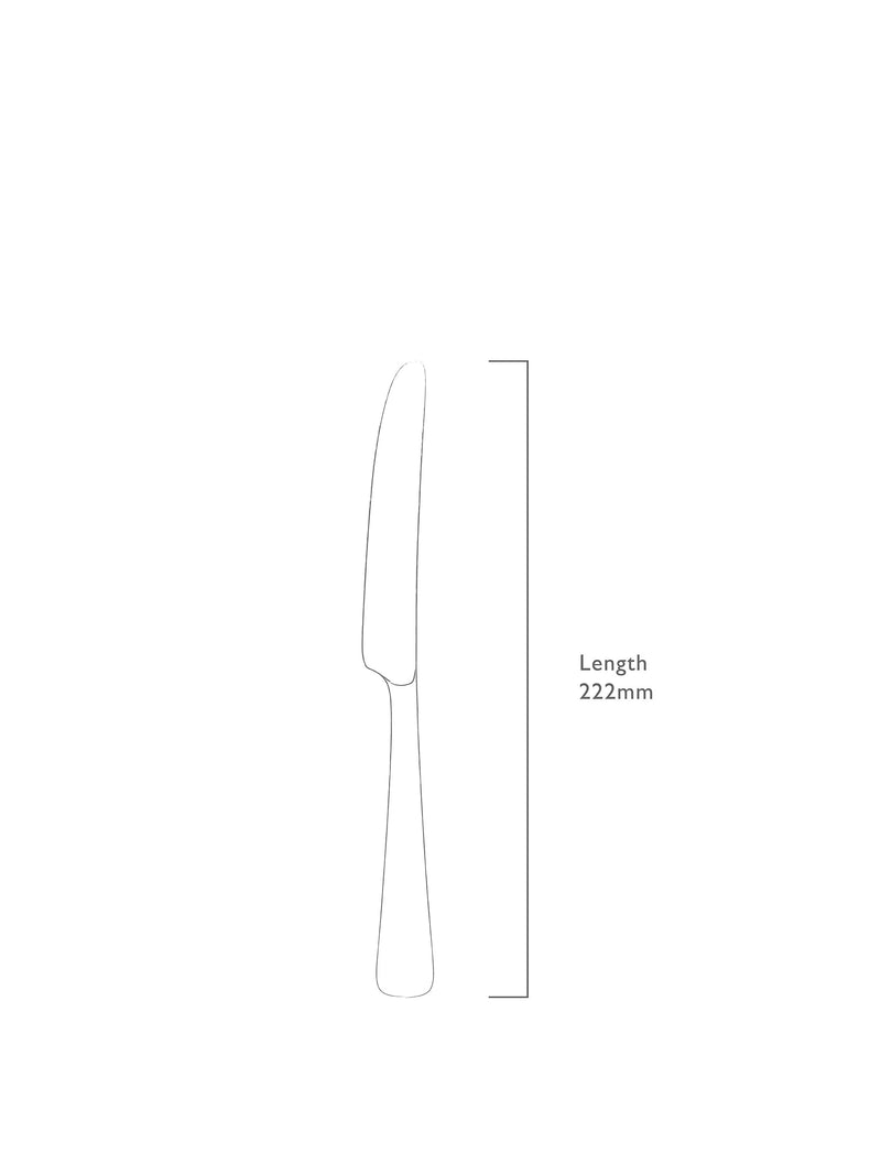 Robert Welch Malvern side knife stainless steel, imported from the UK