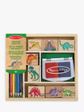 Melissa & Doug dinosaur stamp set craft kit - British product