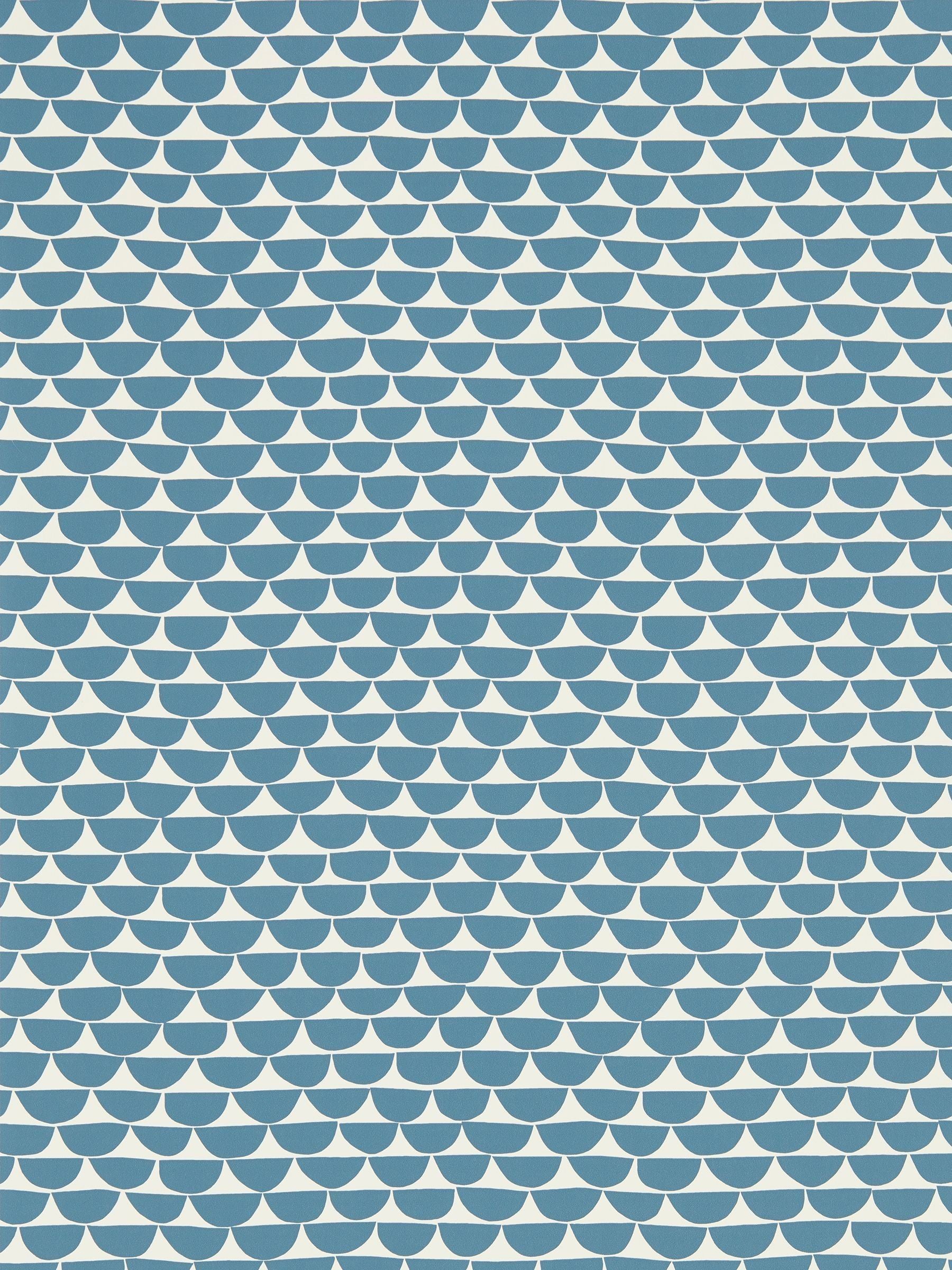 Scion Blue Kielo wallpaper 10.05 metre roll - British product
