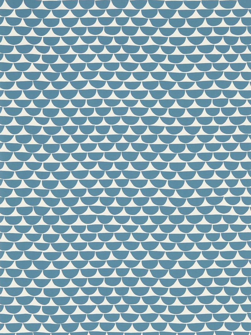 Scion Blue Kielo wallpaper 10.05 metre roll - British product
