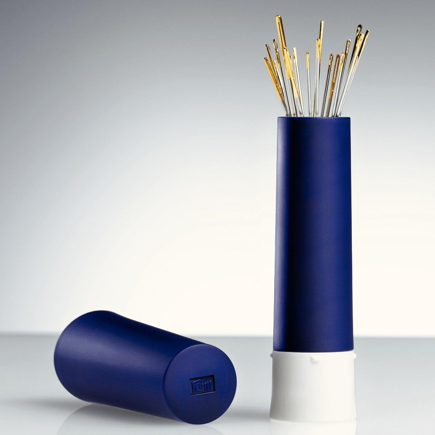 Prym Needle Twister blue plastic needle holder - British product
