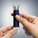 Prym Needle Twister blue plastic needle holder - British product