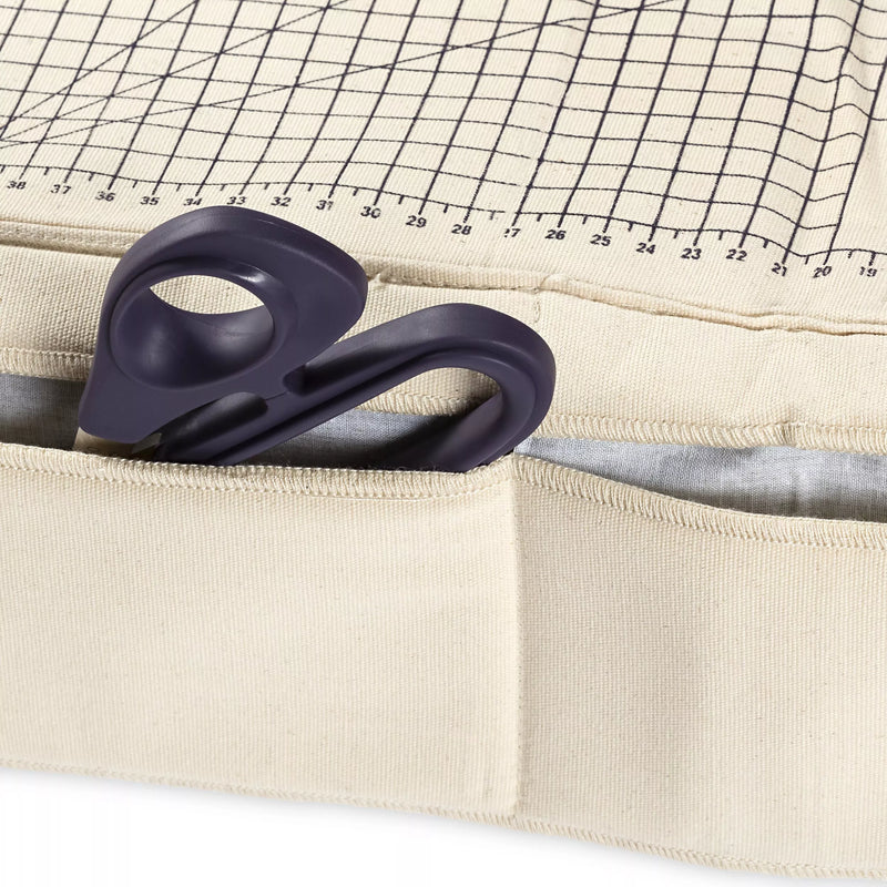 Prym ironing sheet with cm grid and pockets, UK version