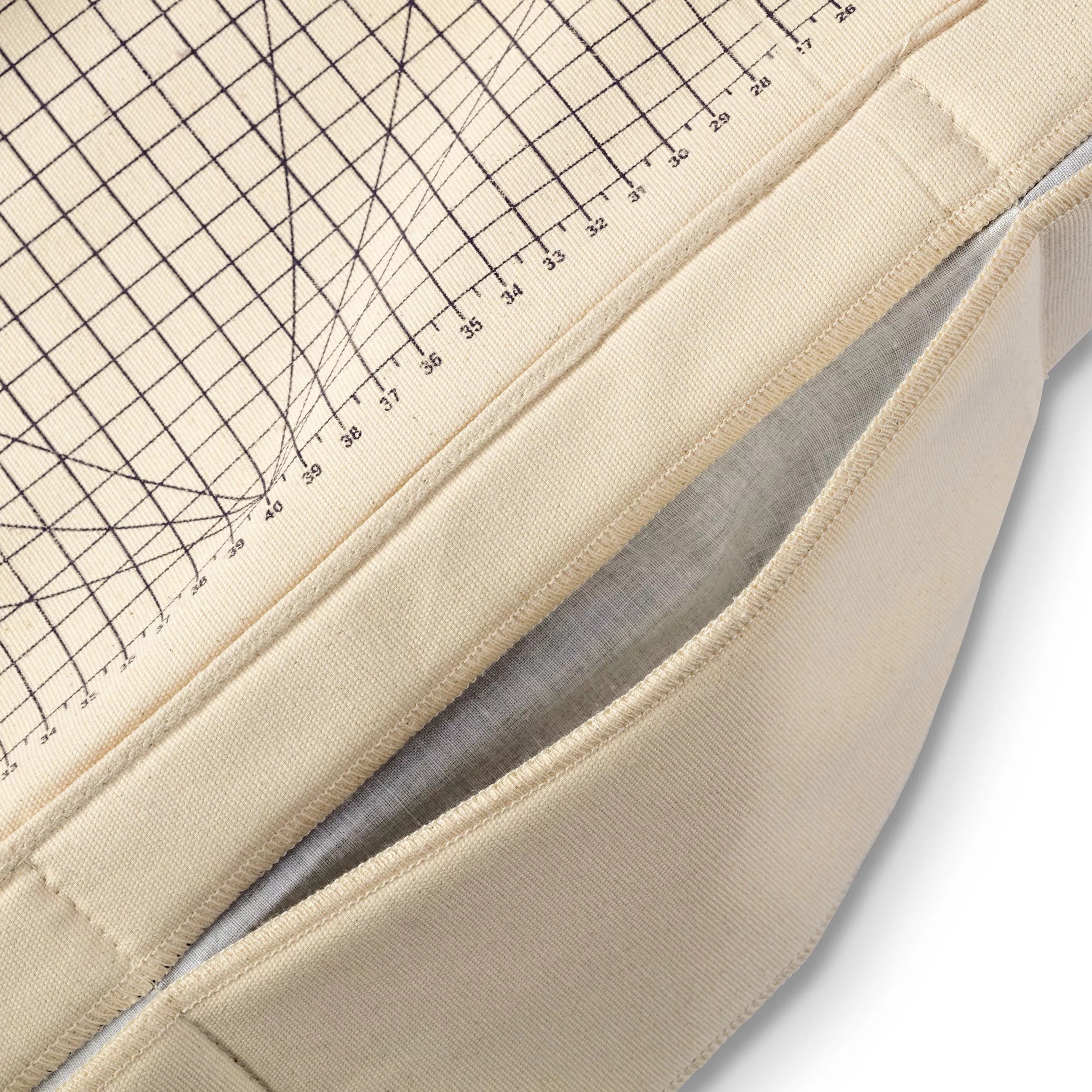 Prym ironing sheet with cm grid and pockets, UK version