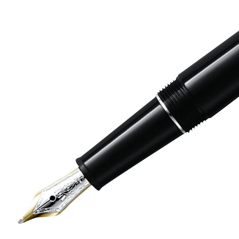 Montblanc Meisterstück fountain pen black, imported from the UK