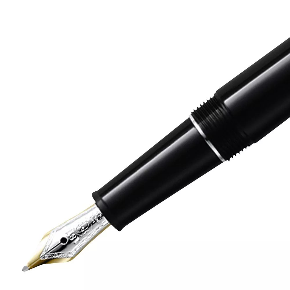 Montblanc Meisterstück fountain pen black, imported from the UK