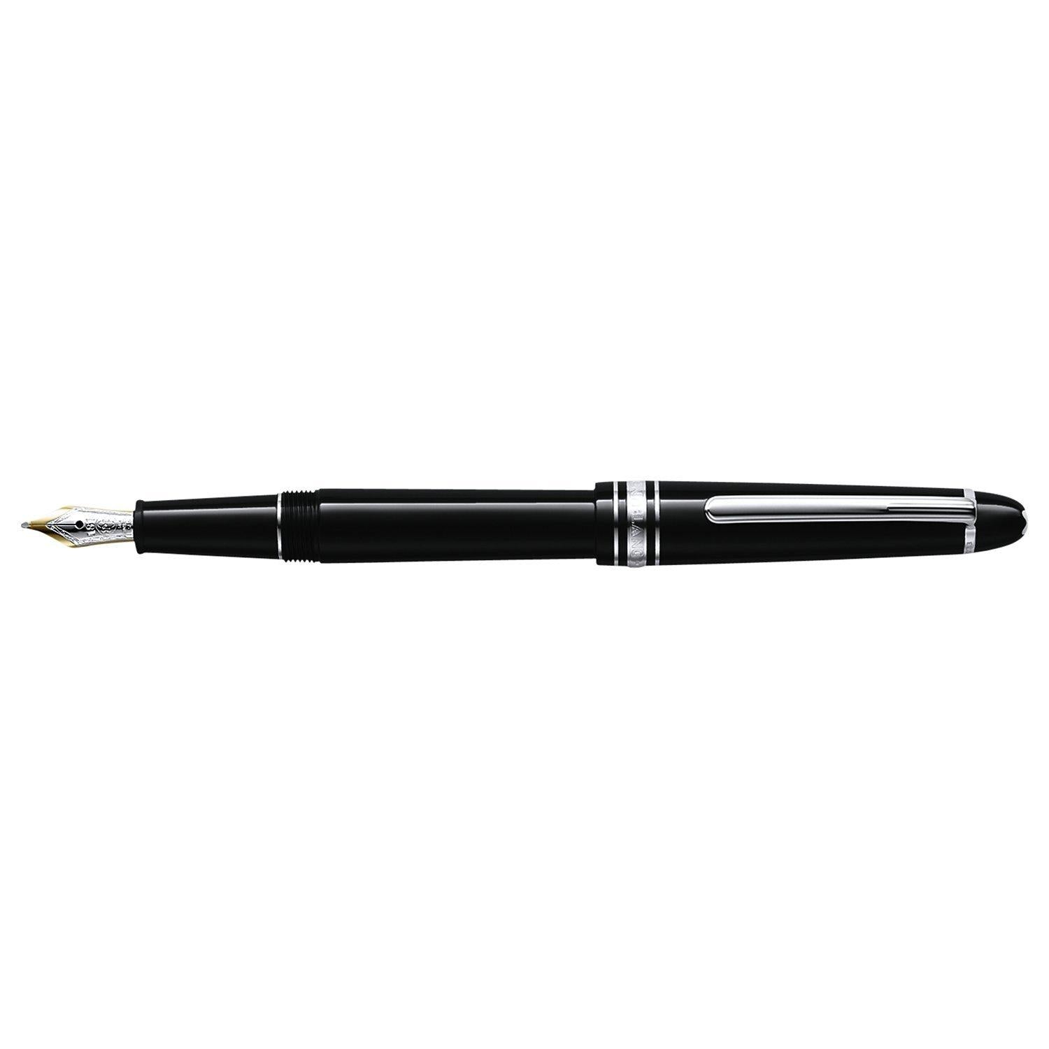 Montblanc Meisterstück fountain pen black, imported from the UK