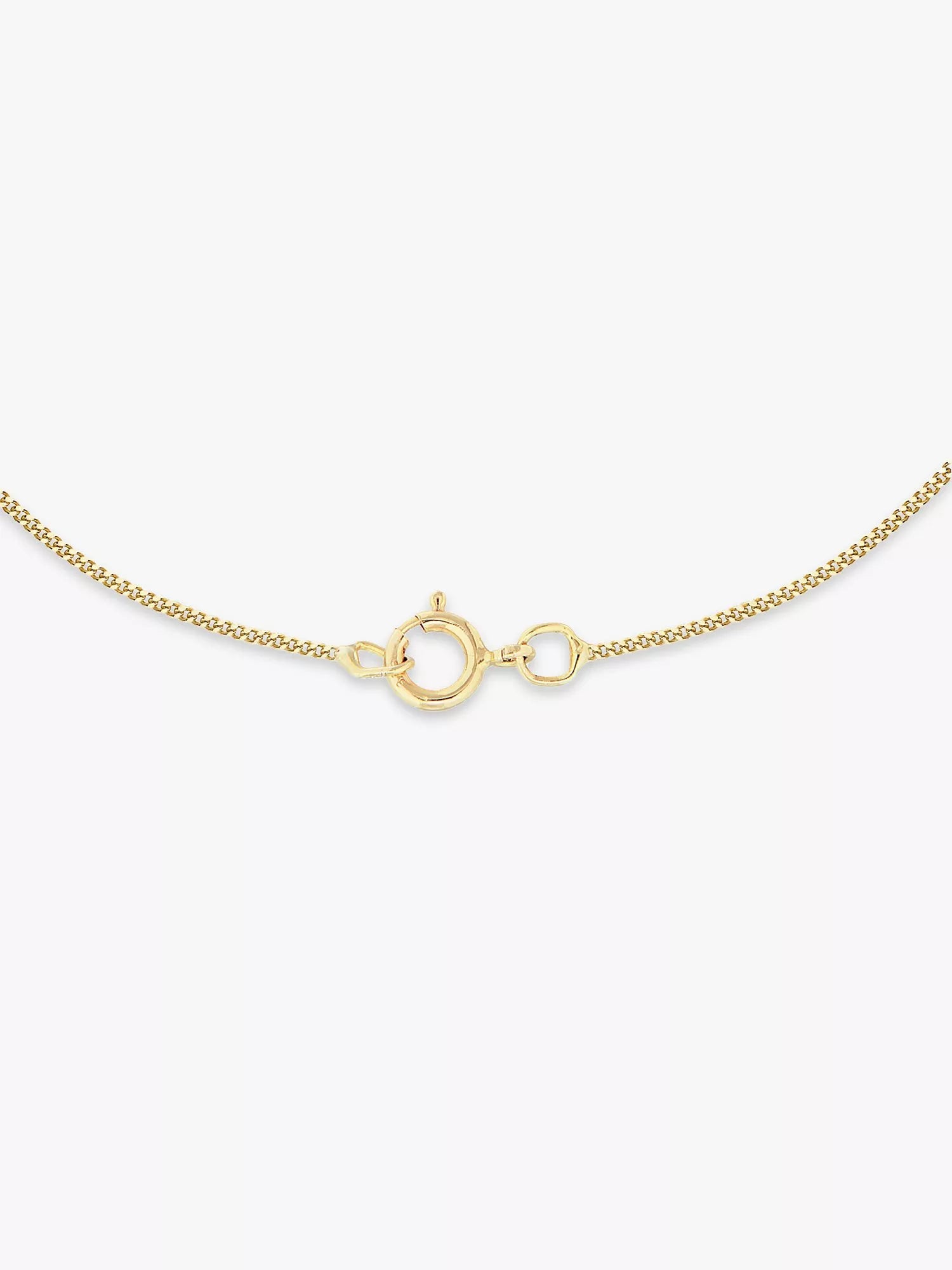 IBB 9ct two colour gold pendant necklace - British product