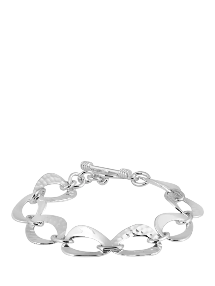 Andea sterling silver triangle bracelet 19cm, UK version
