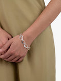 Andea sterling silver triangle bracelet 19cm, UK version