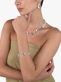 Andea sterling silver triangle bracelet 19cm, UK version