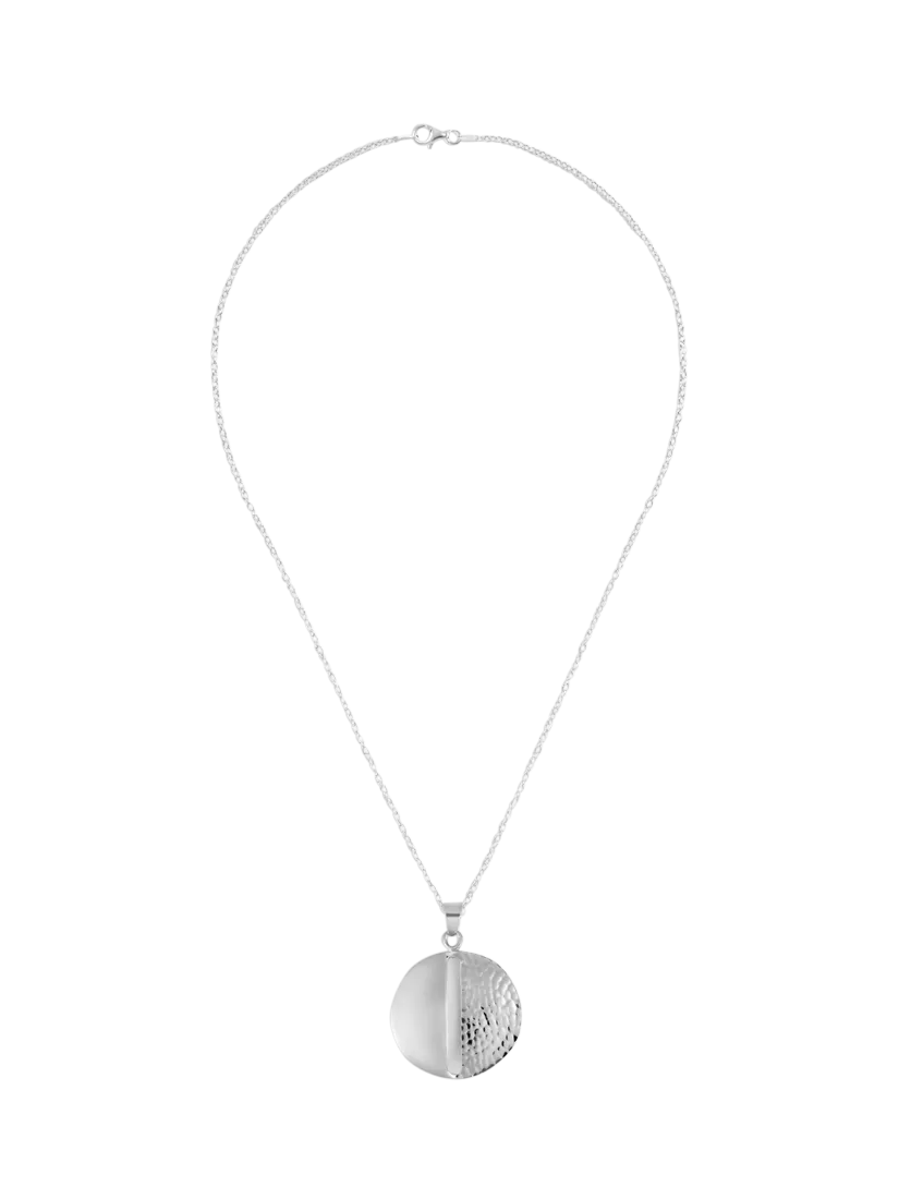 Andea sterling silver pendant necklace 45cm - British product